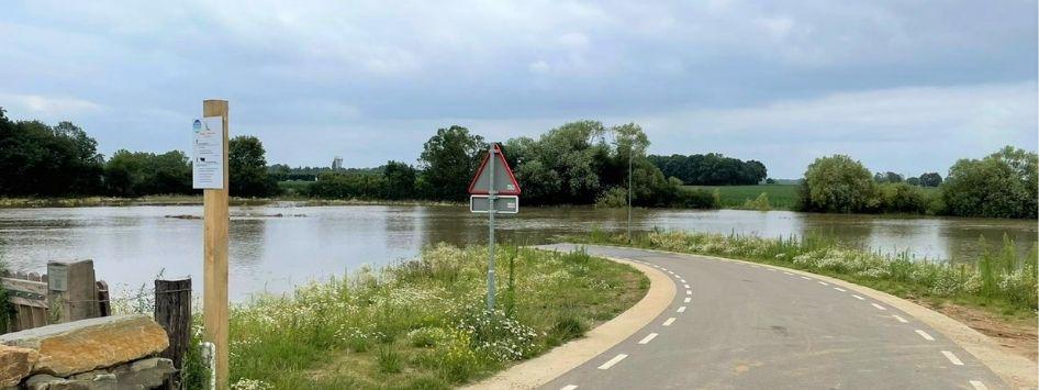 Hoogwater en Bewegwijzering in Limburg