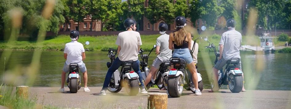 Een van de actieve groepsuitjes die je in Hart van Limburg kunt doen is met de Echopper op pad gaan