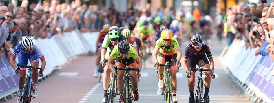 Holland Ladies Tour wielerkoers in Limburg