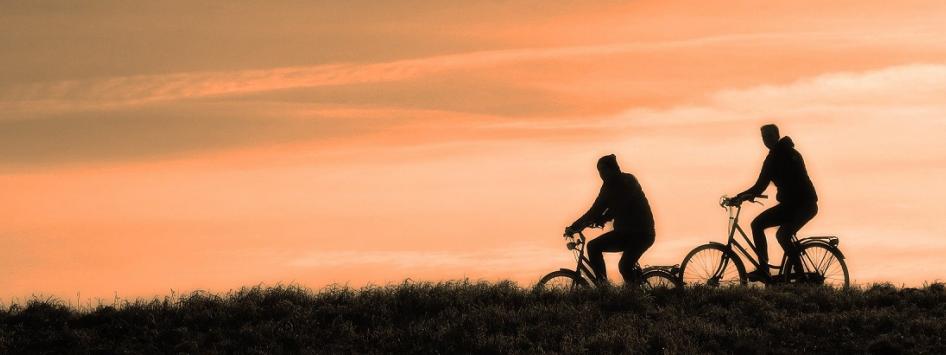 Avondrood fietsen