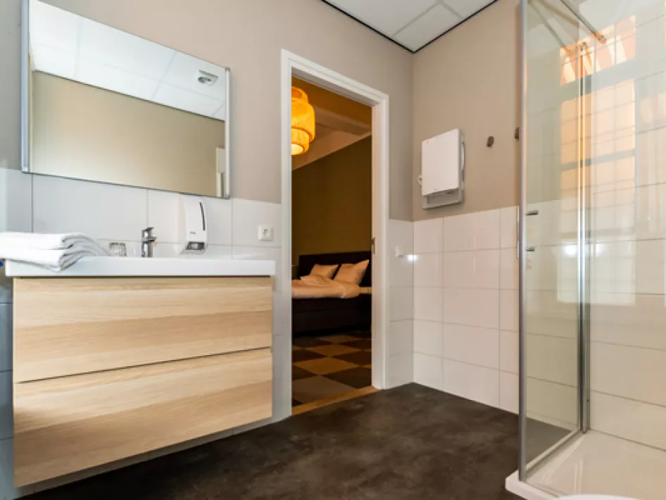 Badezimmer B&B de Pastorie Roermond