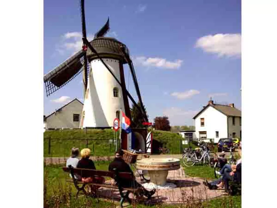 picknicken bij de molen