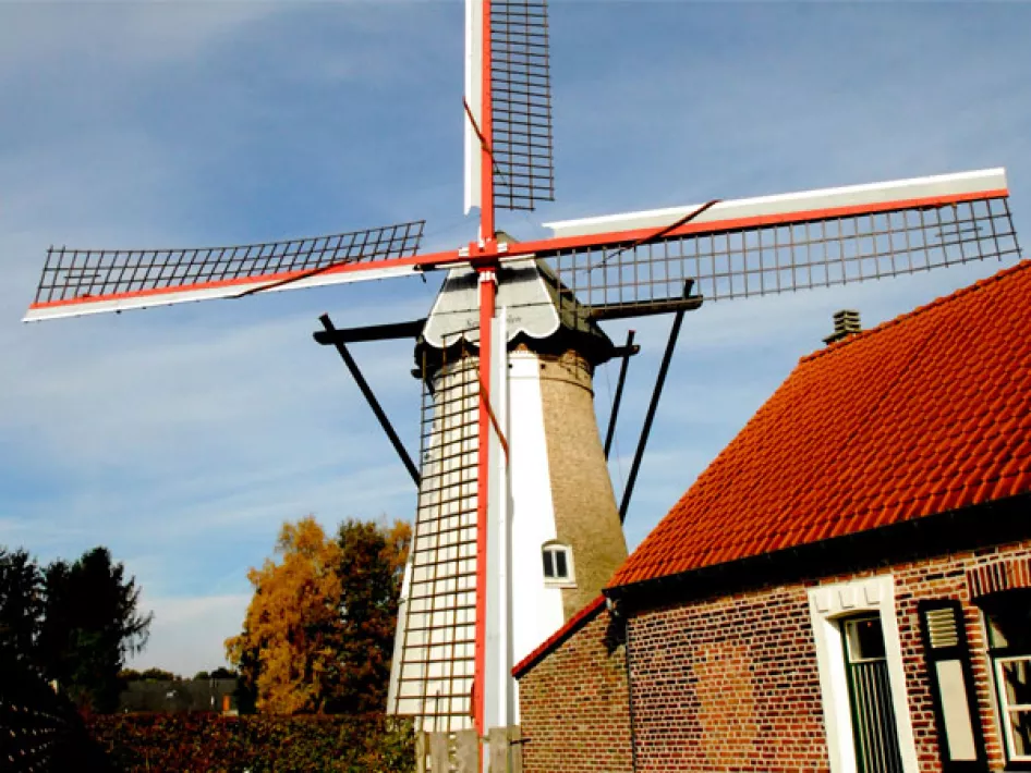 Sevensmolen is gevestigd in Kaulille