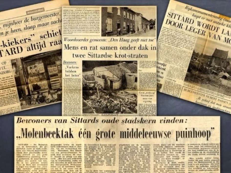 Archeo Route Limburg - locatie Sittard Molenbeek