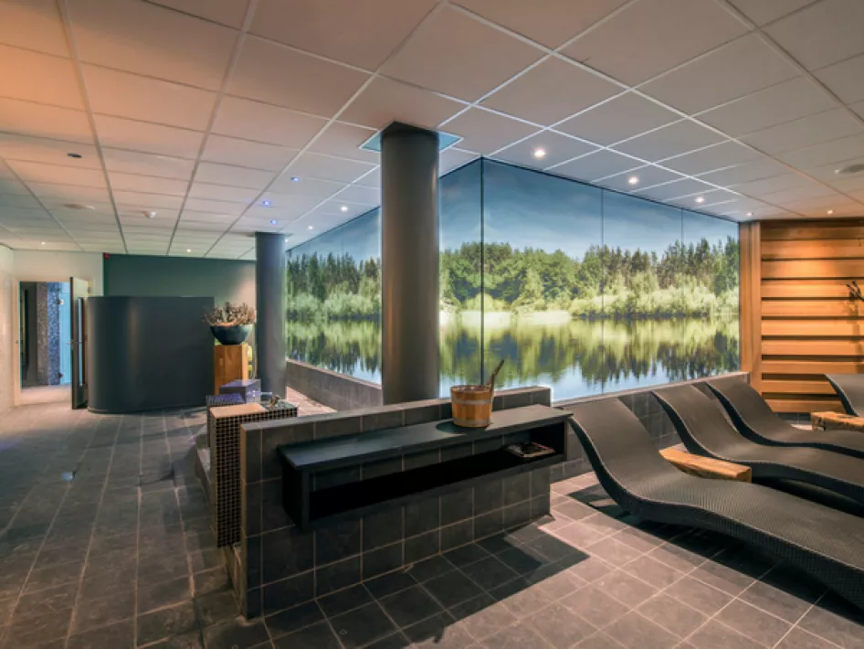 De ontspanruimte bij Vita Allegra