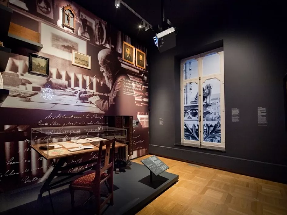 An area of the exhibition at the Cuypershuis