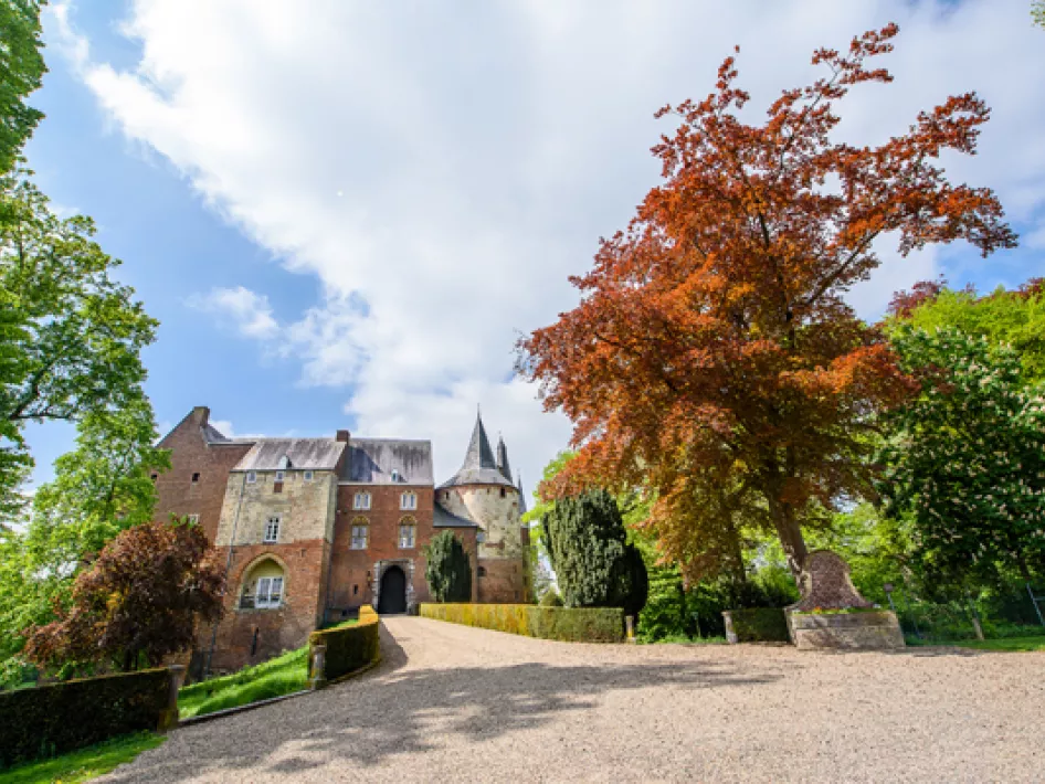 kasteel horn oprijlaan