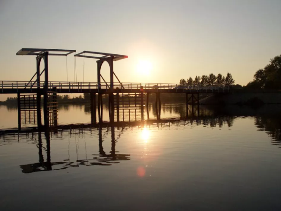 Maasplassen while the nature walk