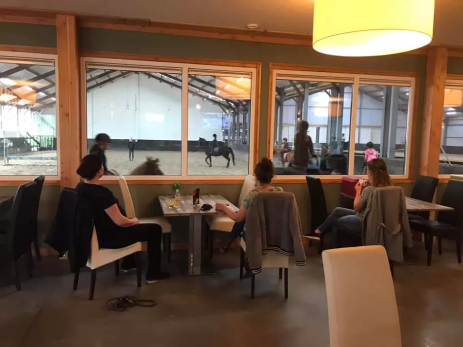 Reitsportzentrum boekend kantine