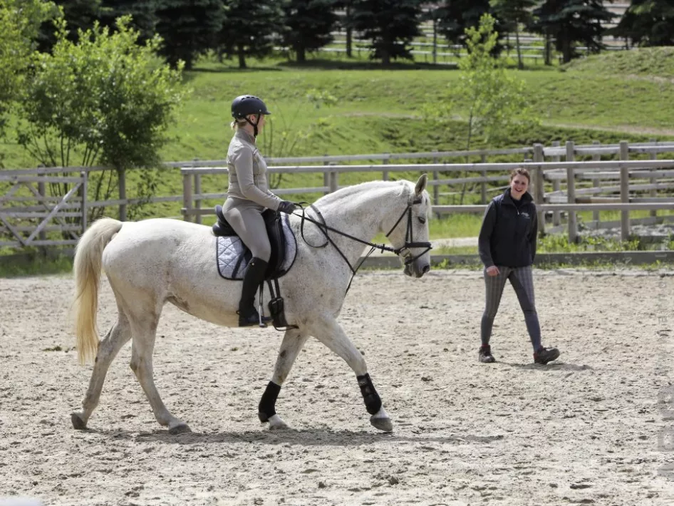 Manege de Grensstreek Buiten rijles