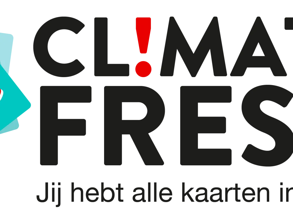 Logo van Climate Fresk, een interactieve workshop over klimaatverandering