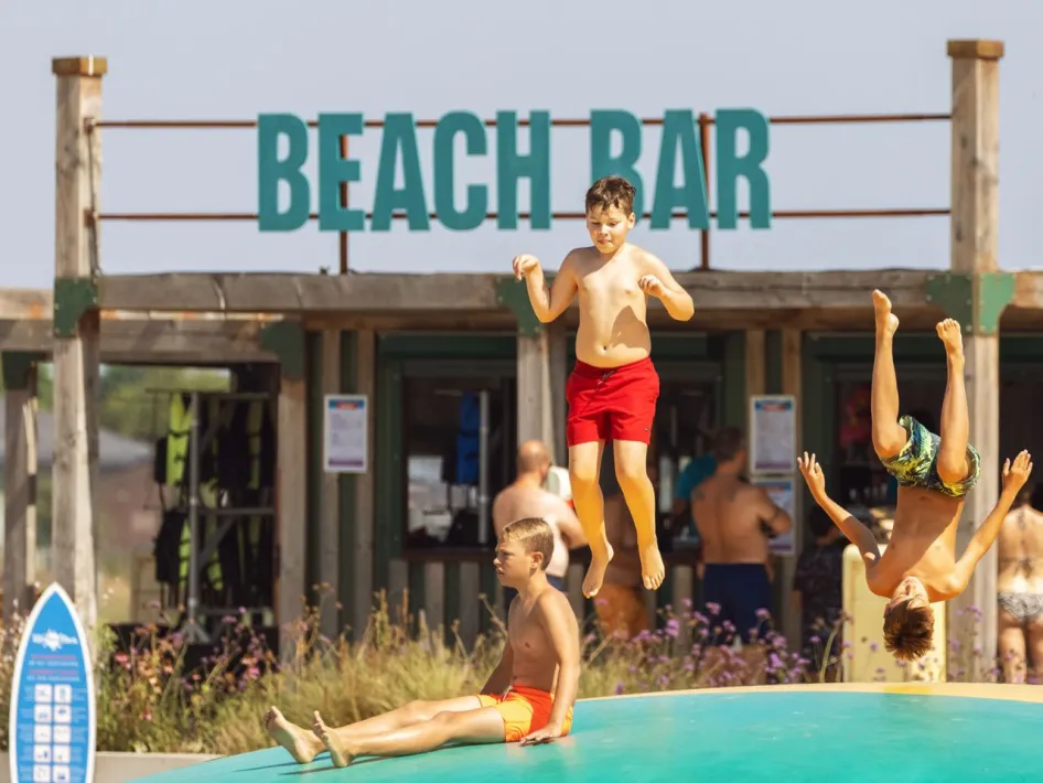 The Beach Bar, the place for all snacks and drinks during your visit.