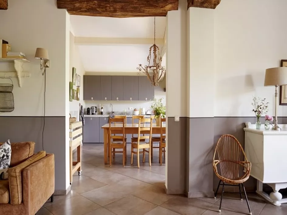 Groepsaccommodatie woonkamer