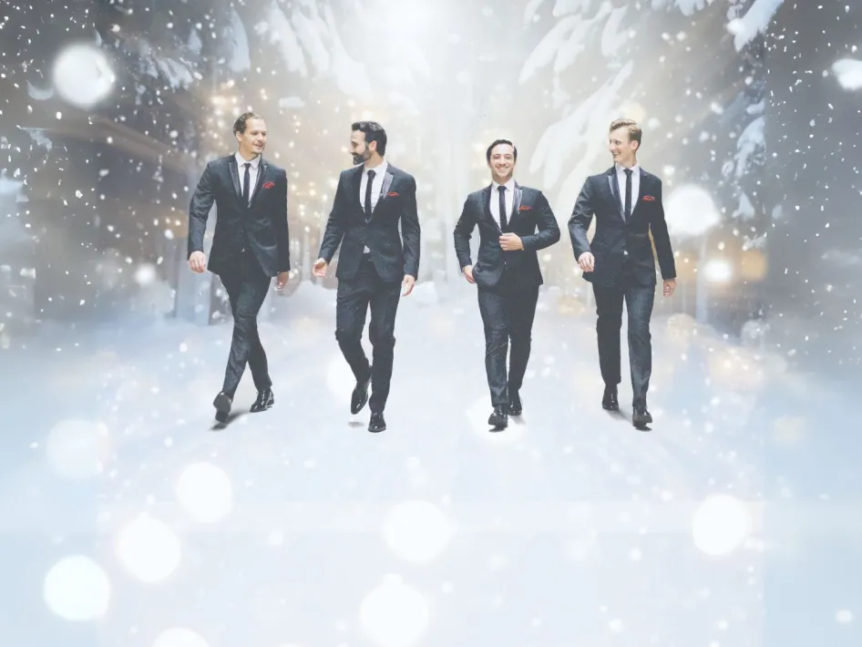  The Dutch Tenors: Jonathan Vroege, Frank van Hengel, Dirk van den Brand en Floris van Gulik