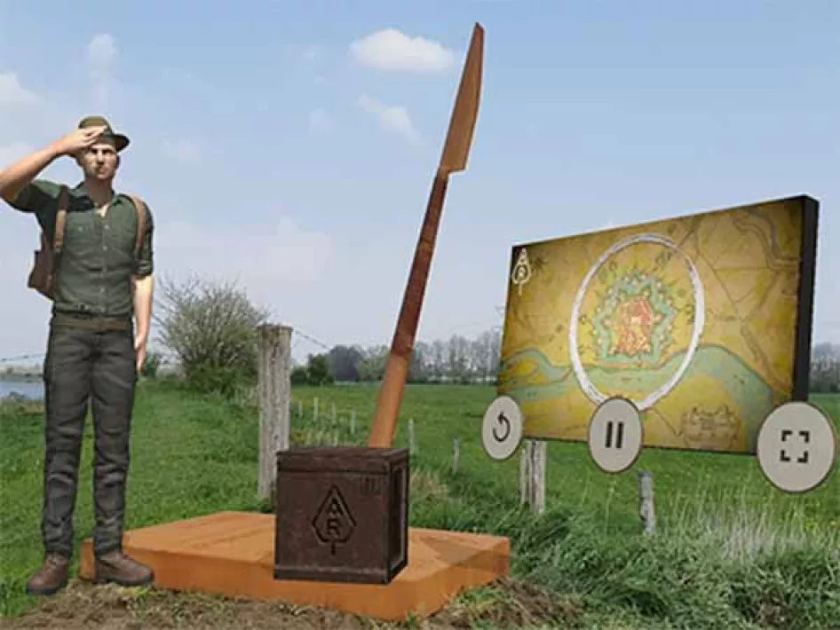 Archeoroute vindplaats Echt