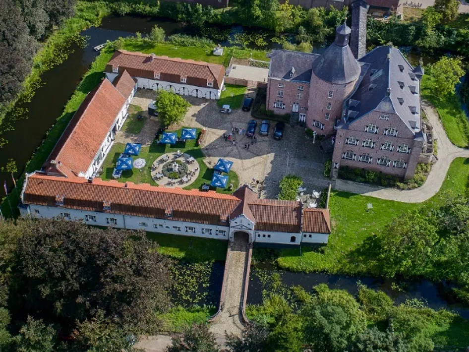 Kasteel Aldenghoor Drone view