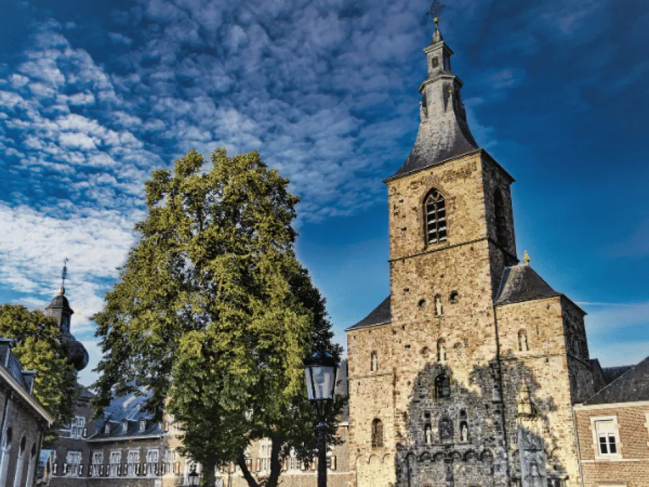 Archeo Route Limburg Fietsroute Kerkrade Abdij Rolduc