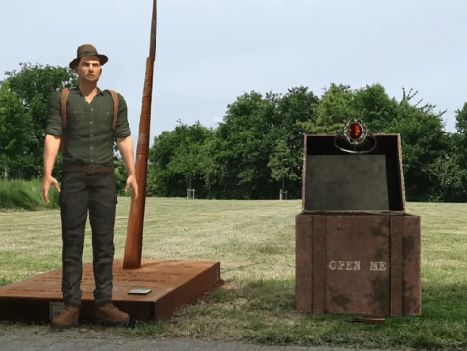  Urmond: Zilveren Dames Ring met Archie