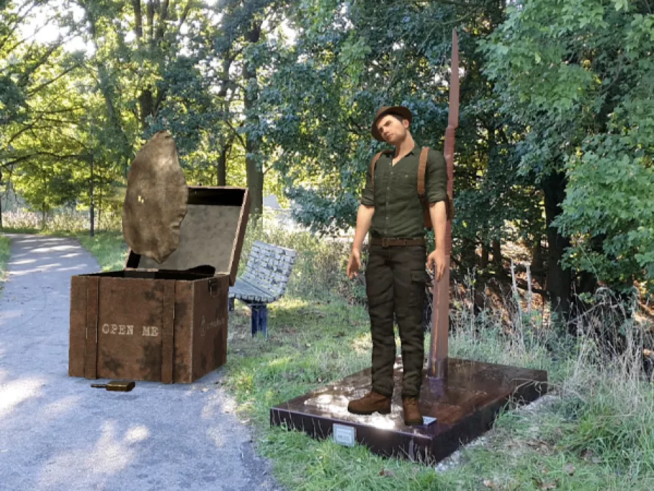 Archaeological site Kerkrade - A domanial find 