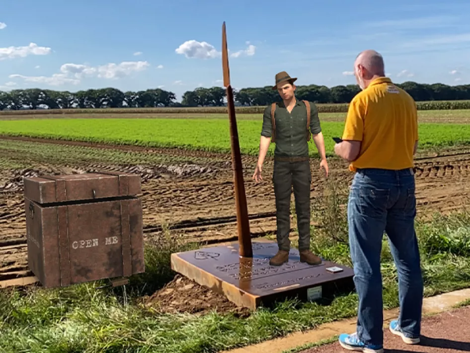 Archeologische vindplaats Sint Odiliënberg - de oudste tekening van Nederland