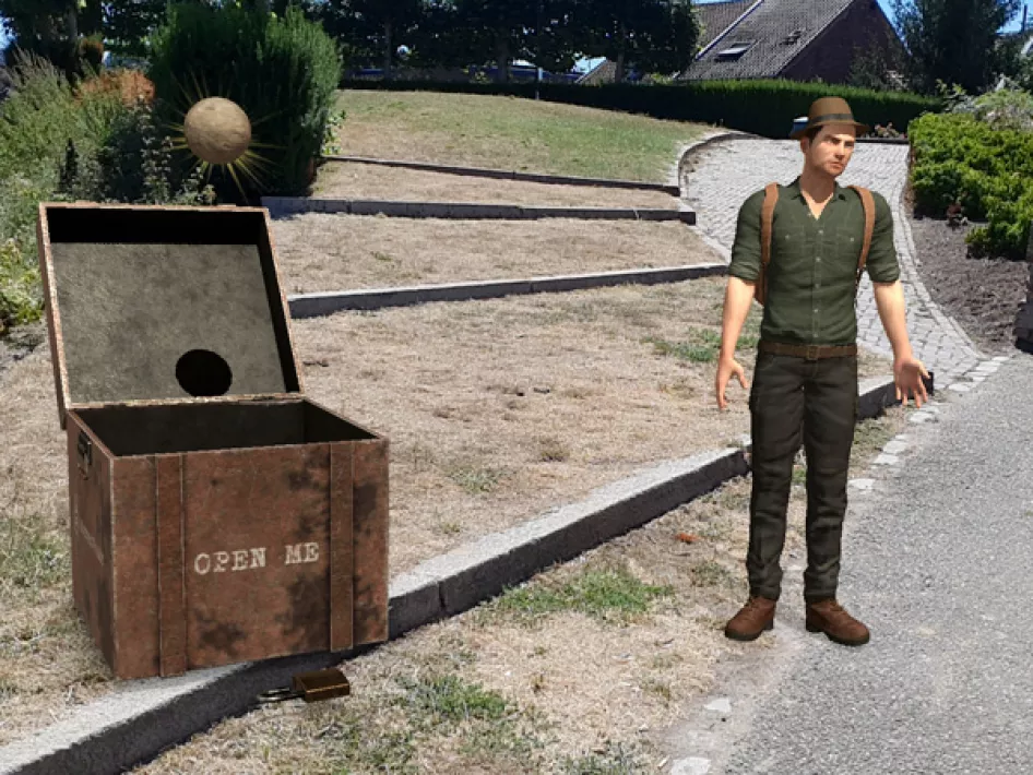 Archeo Route Limburg - locatie Sittard Fort Sanderbout