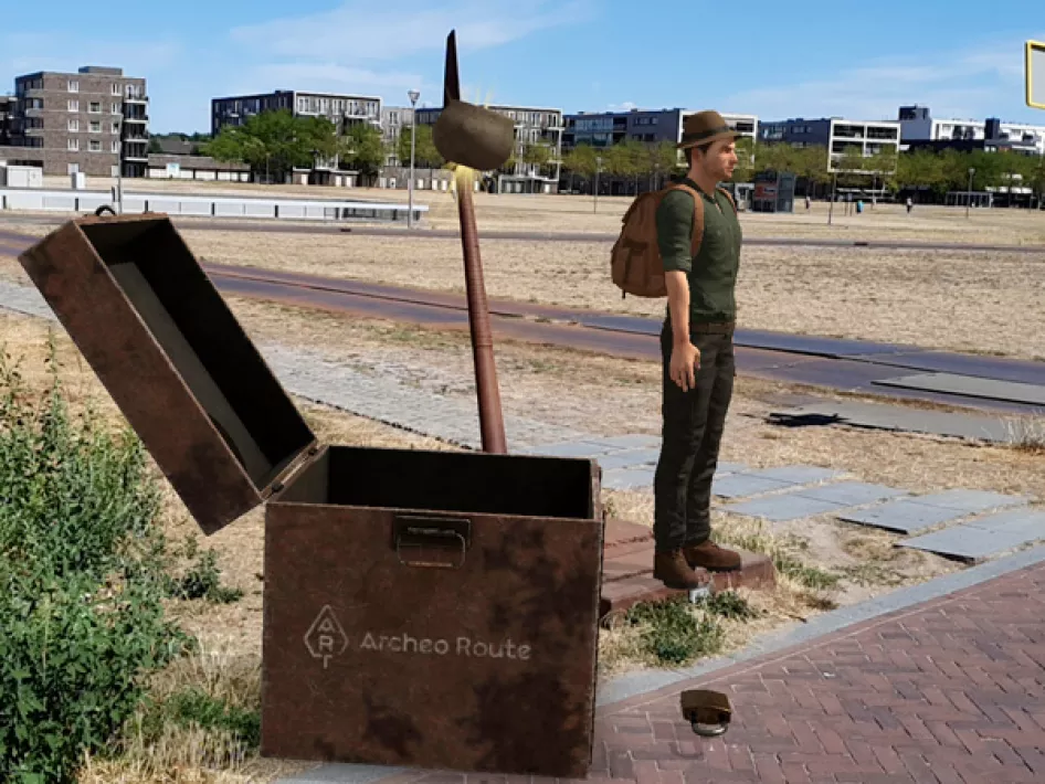 Archeo Route Limburg - locatie Sittard Geleenbeek Ligne