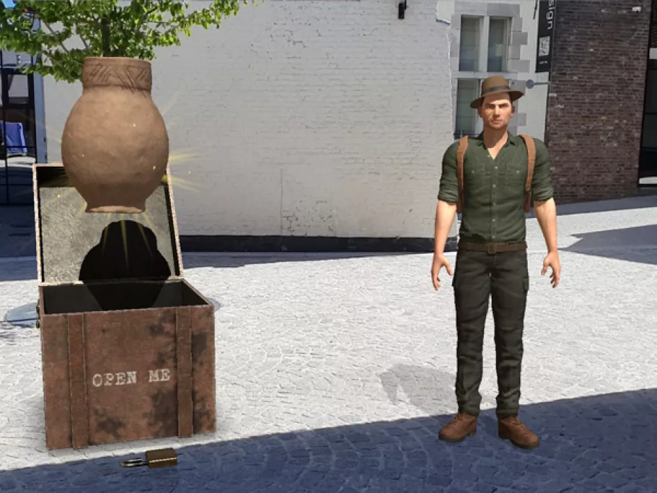 Archeo Route Limburg - locatie Sittard Molenbeek