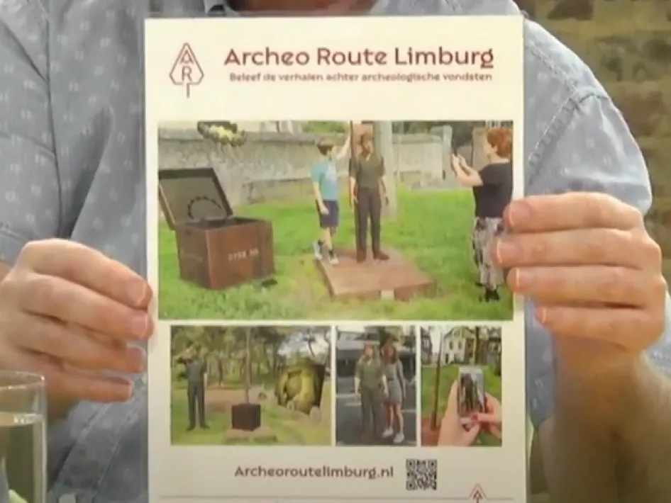 Archeo Route Limburg bij Roermond TV
