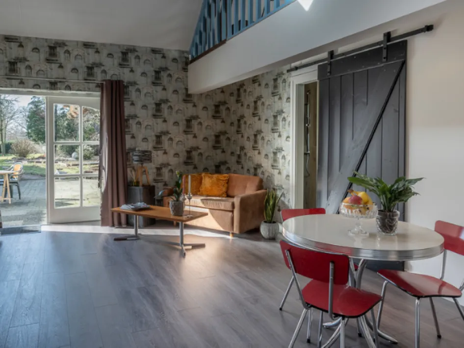 Moderne kamer met lichtinval