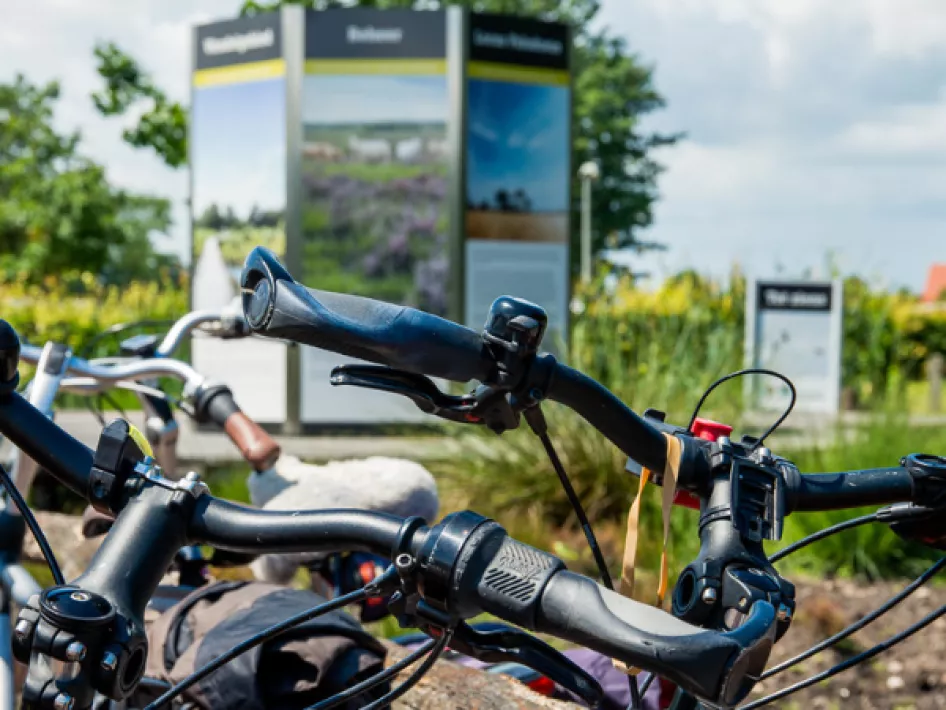 Buitencentrum de Pelen und Radfahren