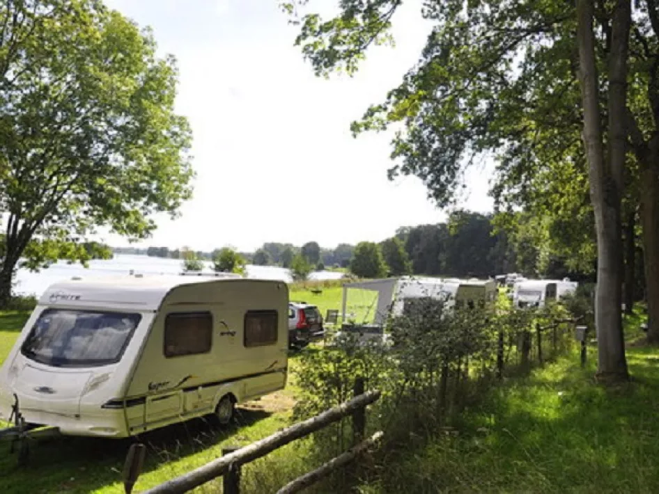 Das Campinggelände des Campingplatzes Landgoed Geijsteren