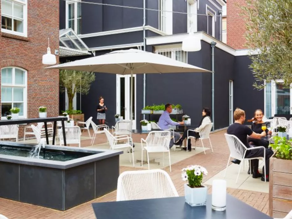 Terras De Luchtplaats