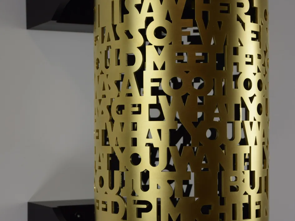 Gebedsdrum van kunstenaar Petrus