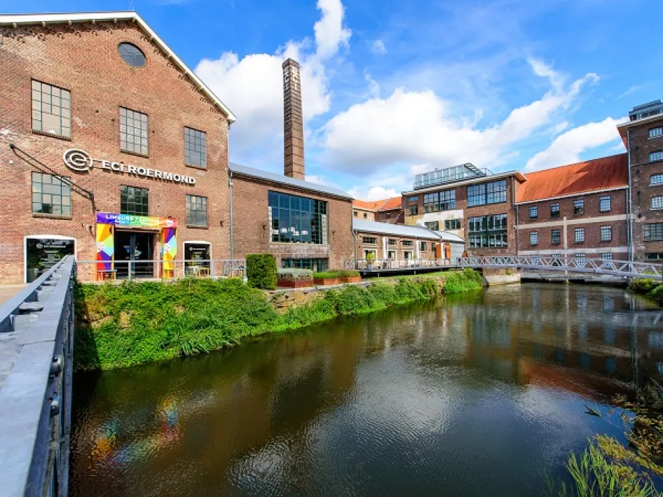 Het historische pand van ECI Cultuurfabriek