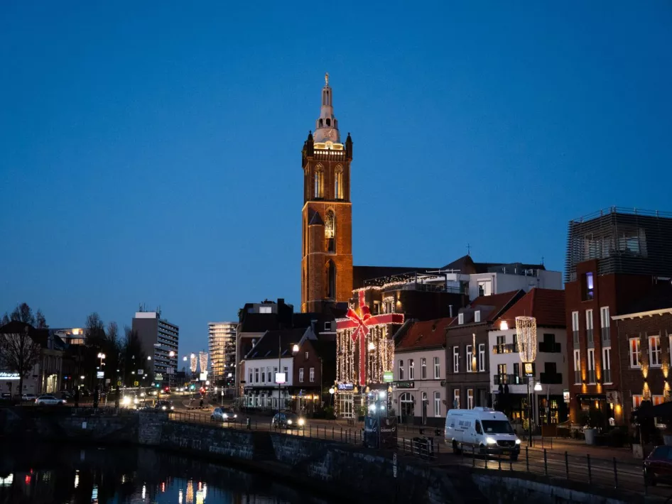 Roermond bij nacht
