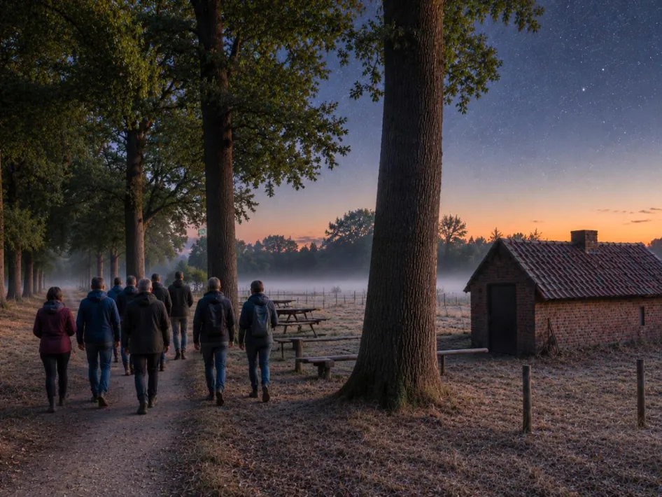 Bakhuisje tijdens Nacht van de Nacht