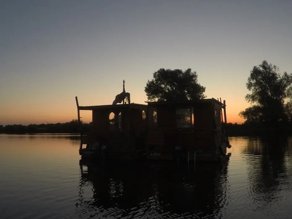 Floßverleih TreibGuT sunset
