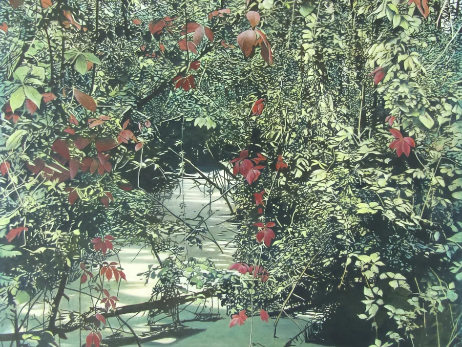 Schilderij: Forest van Marcel van Hoef