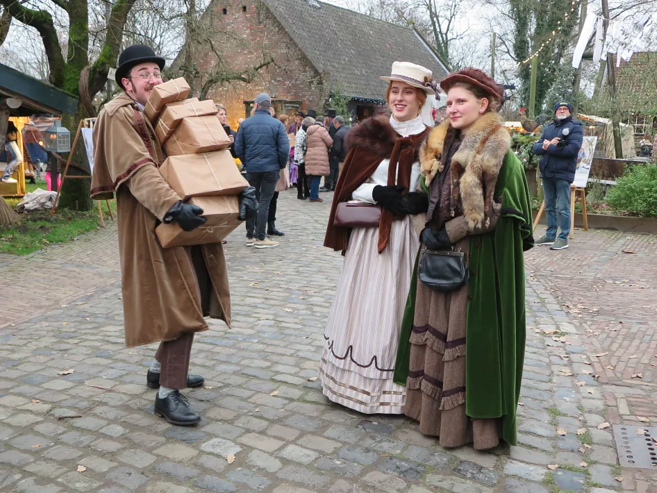 Figuranten bij het Eynder Pieck Festeyn