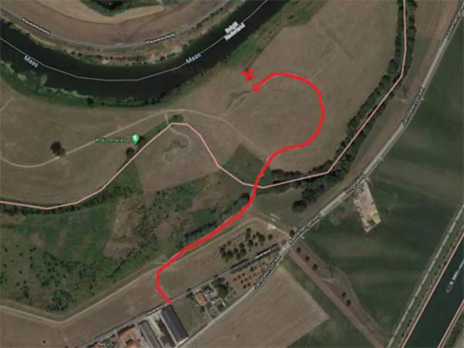 Archeoroute vindplaats Echt