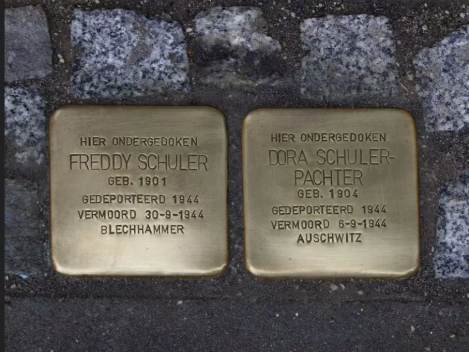 Stolpersteine Hoofdstraat 36 