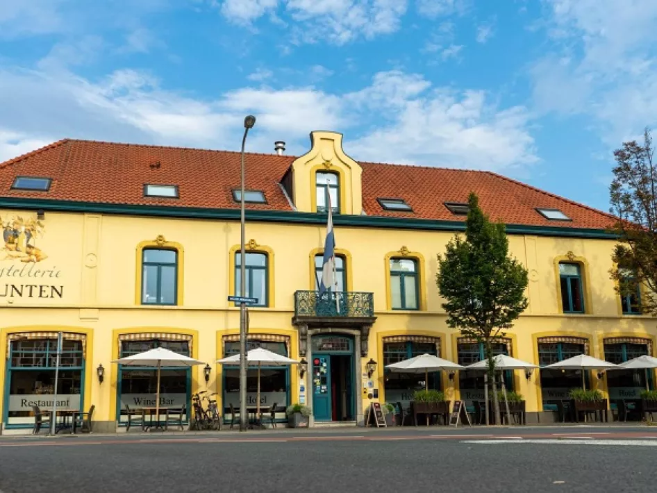 Das Gebäude der Hostellerie Munten