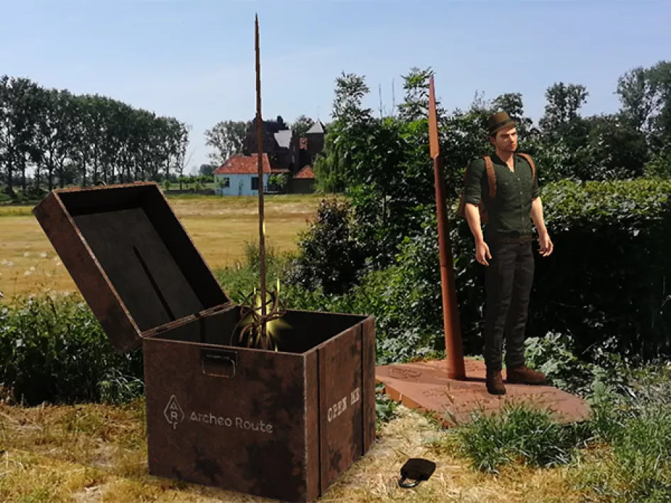 Archeo fietsroutes Gennep