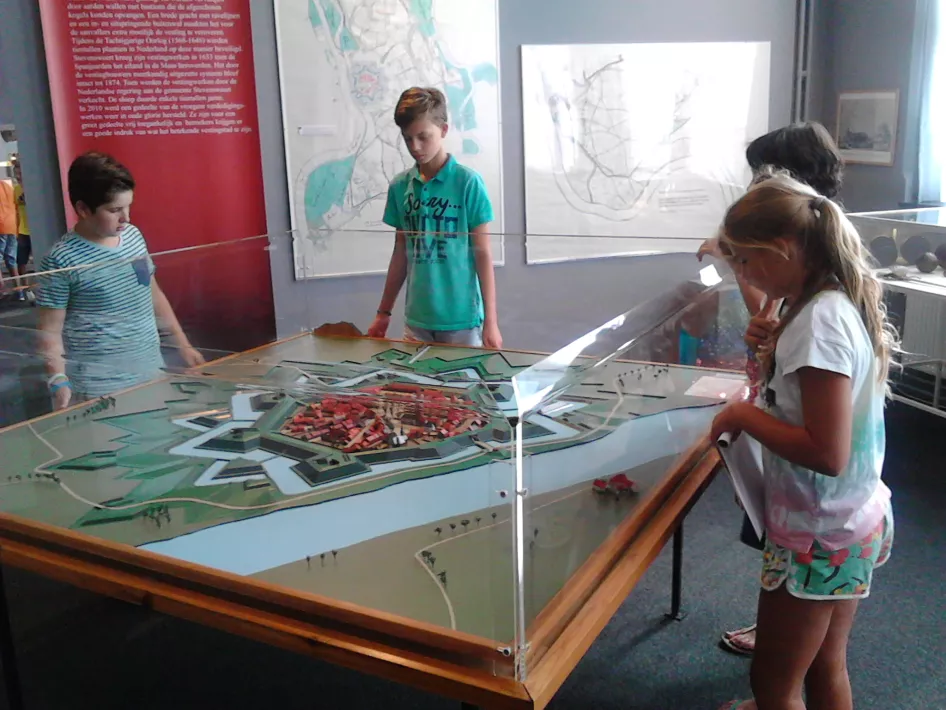 Kinderspeurtocht door het museum Stevensweert