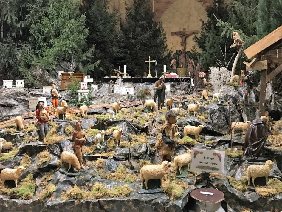 Impressie kerstpanorama Leuken