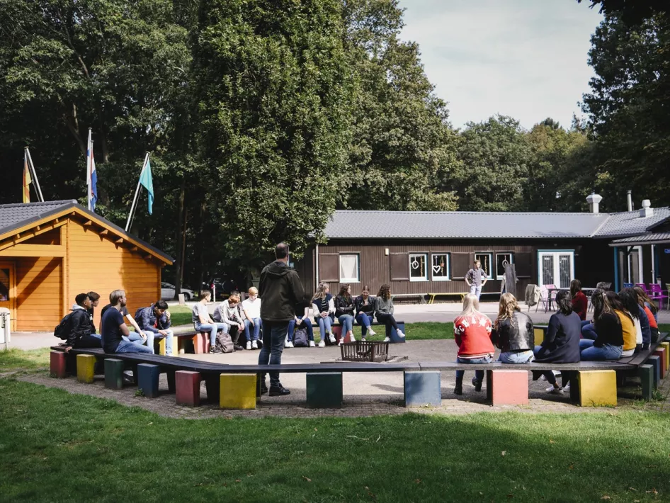 Het Jeugdontmoetingscentrum in Ysselsteyn