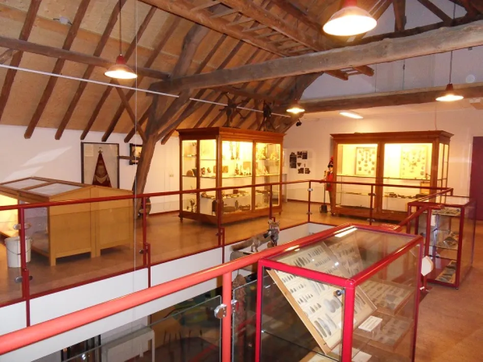 Teil der Ausstellungsfläche des Leudal-Museums