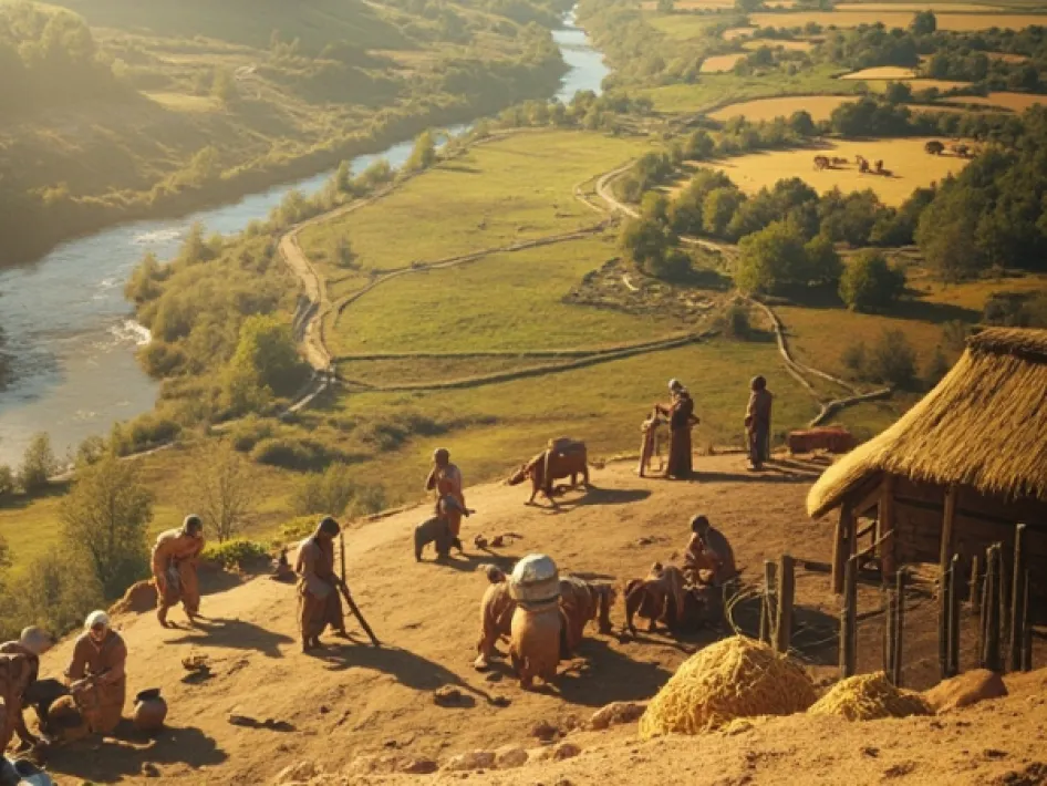 Pop-up locatie Archeo Route Limburg - Doe Lab Westelijke Mijnstreek art impression