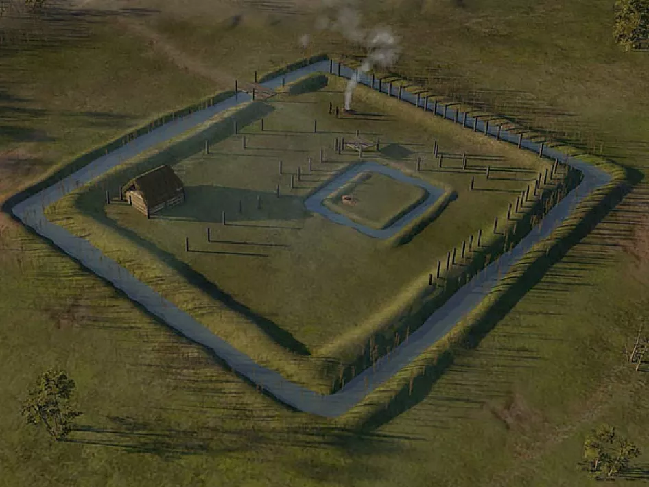 Archaeo site Lomm - Cult Site: Mysterious Graves 