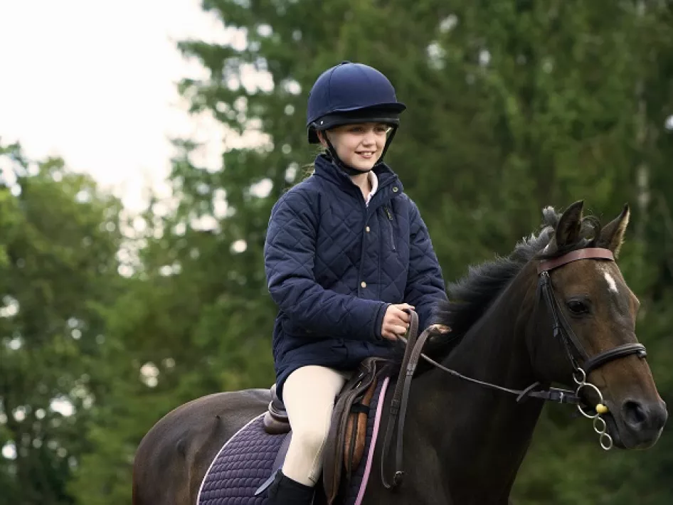 Meisje Paardrijden Landgoed Arcen